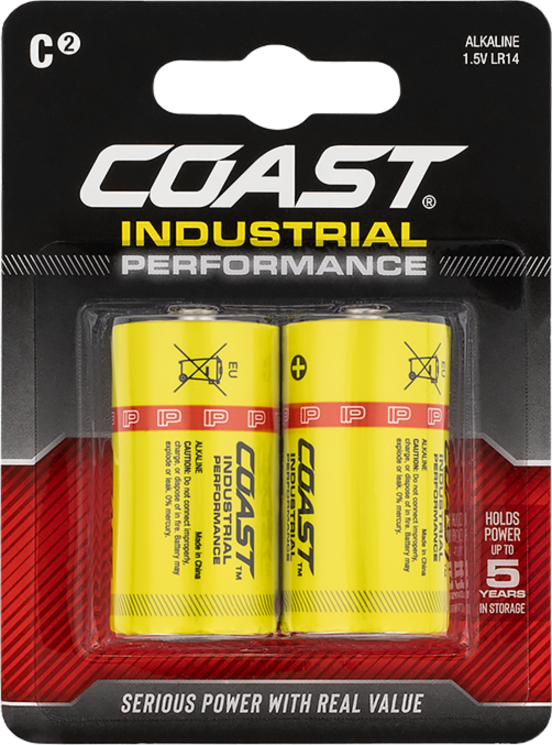 Coast Industrial Performance C Battery Pack of 2